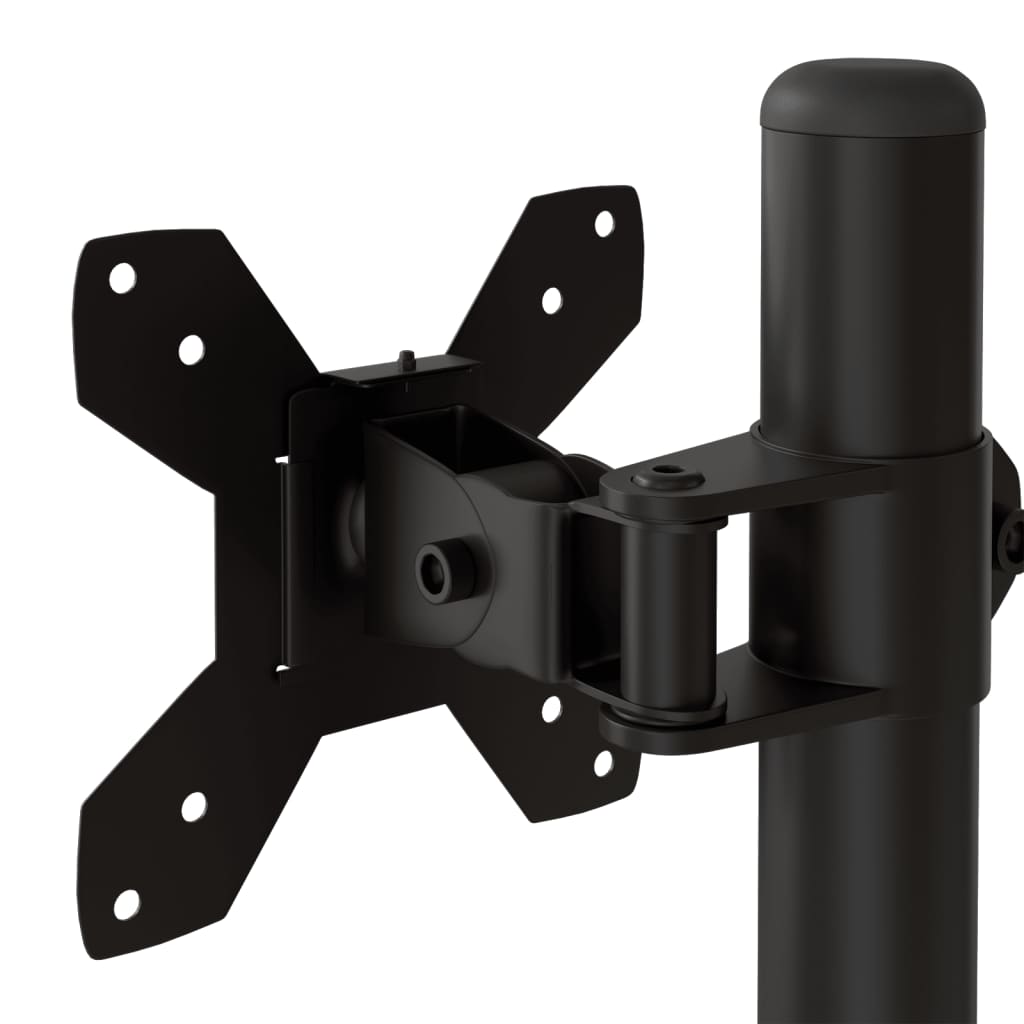 monitor mount black steel VESA 75/100 mm