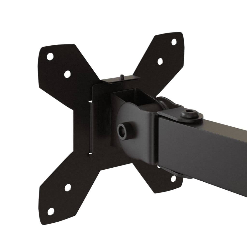 monitor mount black steel VESA 75/100 mm