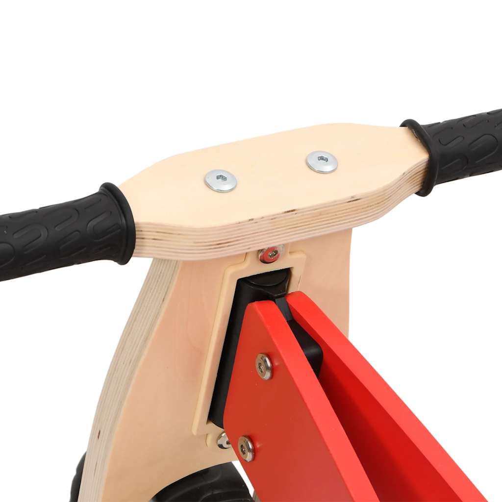 2-in-1 balance bike for children, red