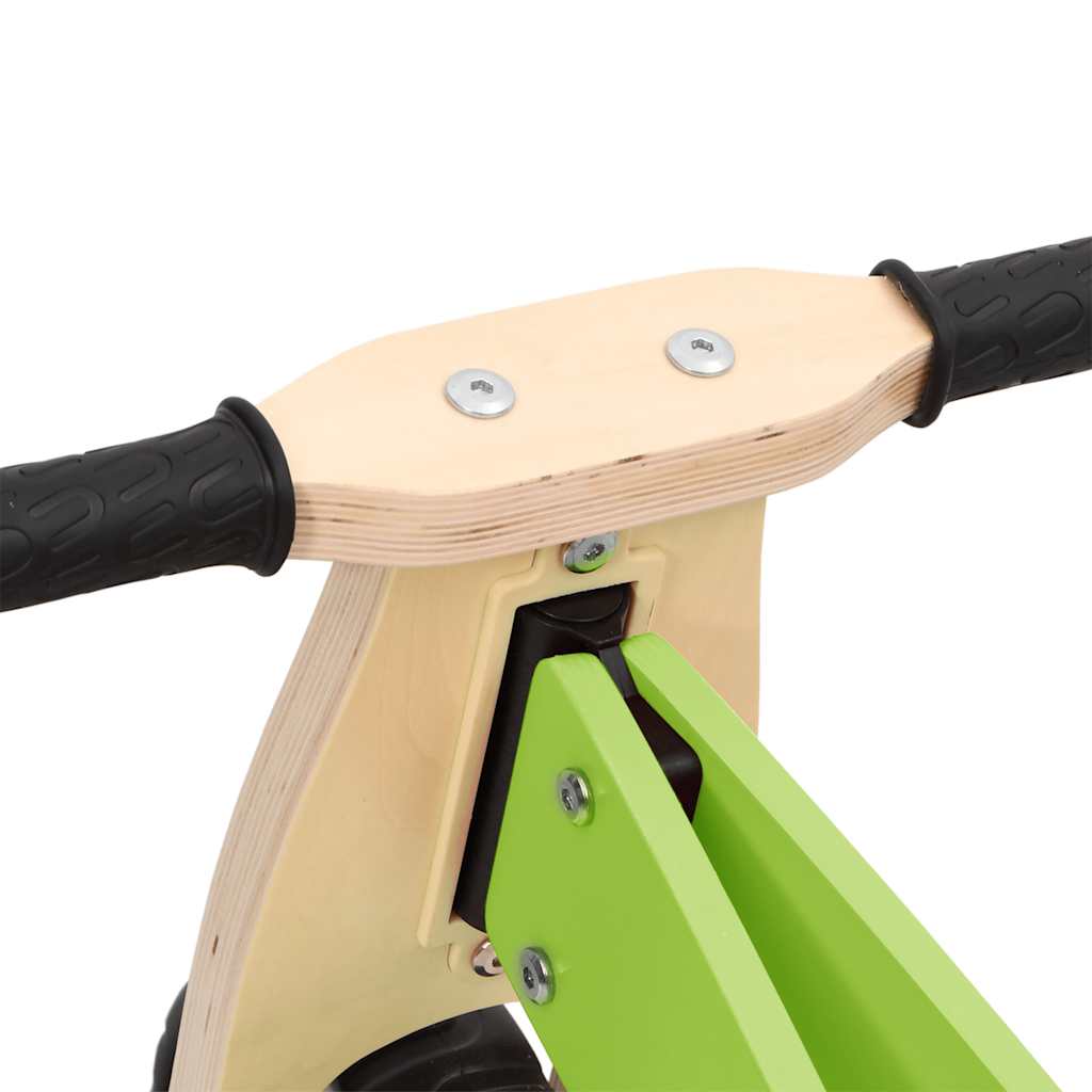 2-in-1 balance bike for children, green