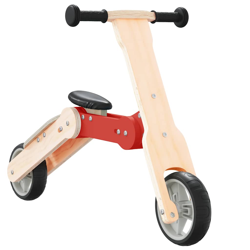 2-in-1 children's scooter, red