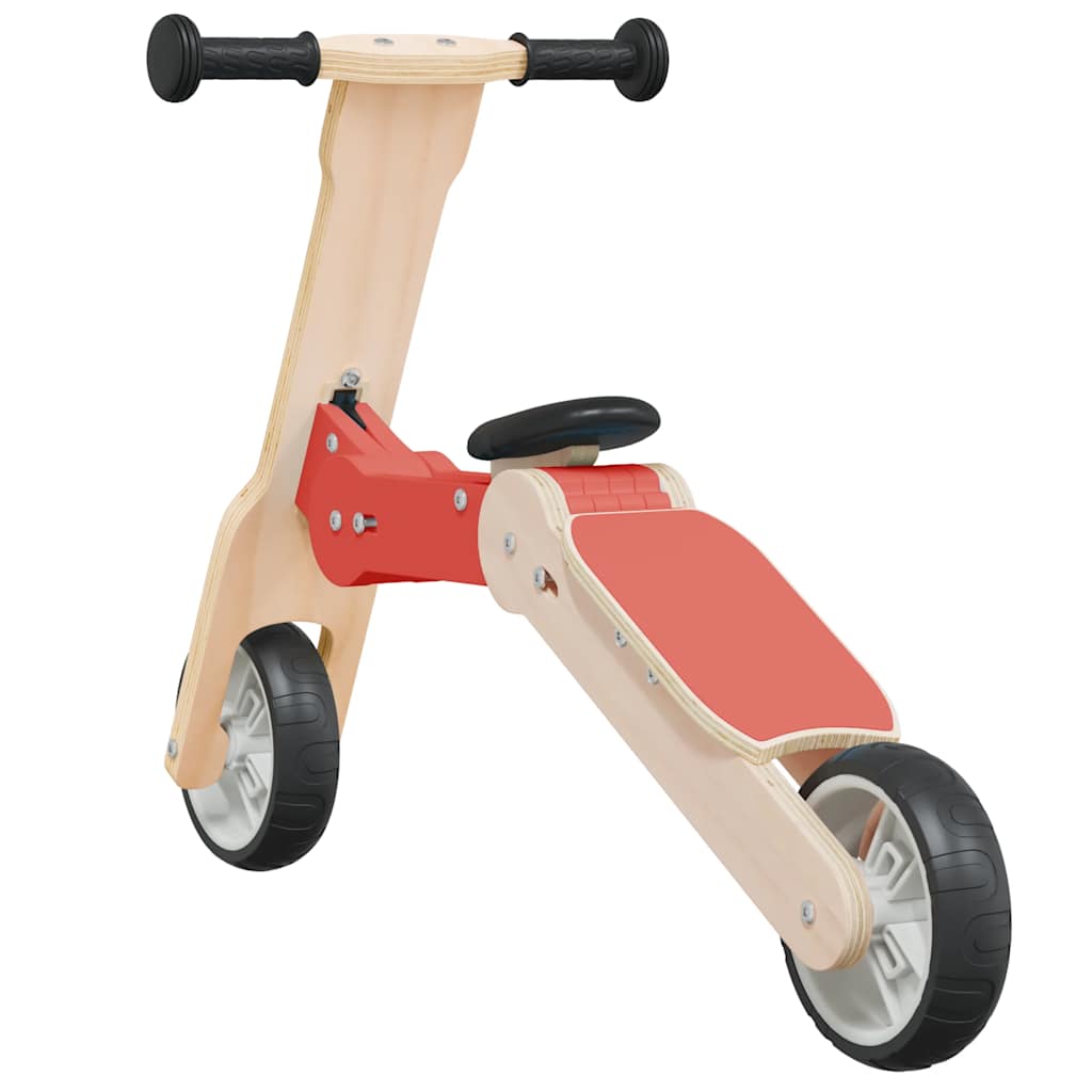 2-in-1 children's scooter, red