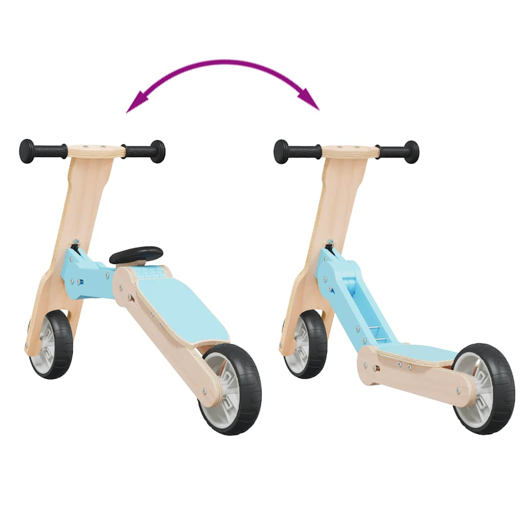 2-in-1 children's scooter, light blue