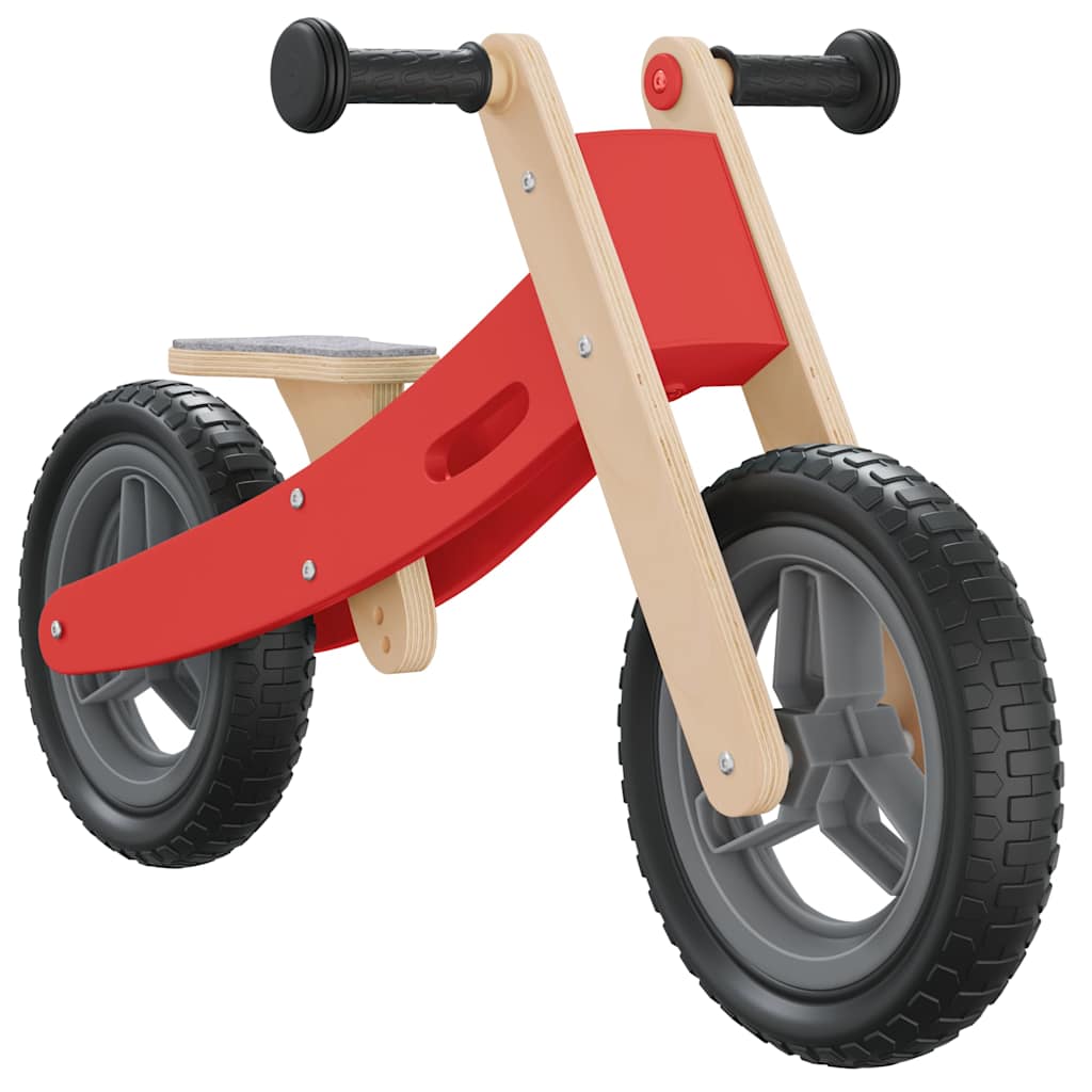 balance bike for children, red