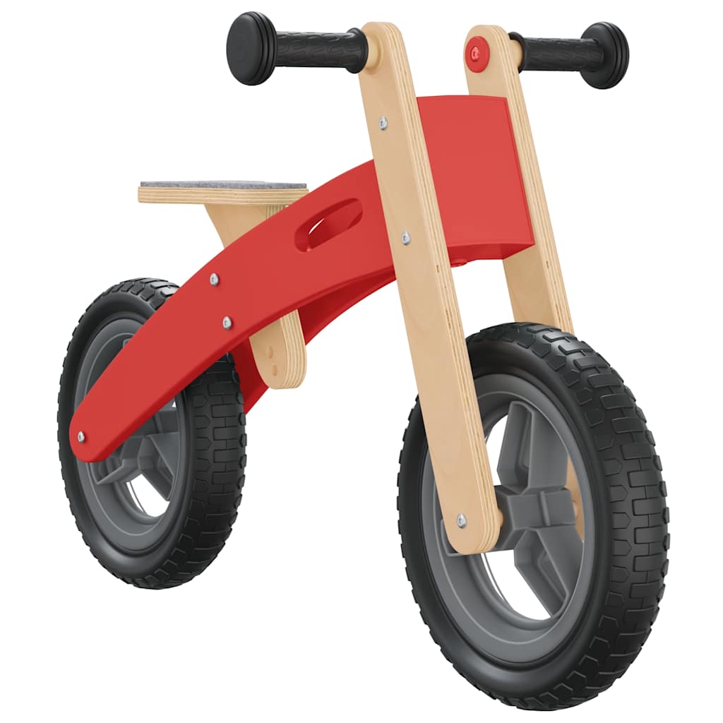 balance bike for children, red