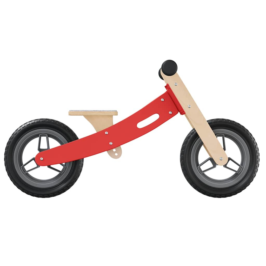 balance bike for children, red