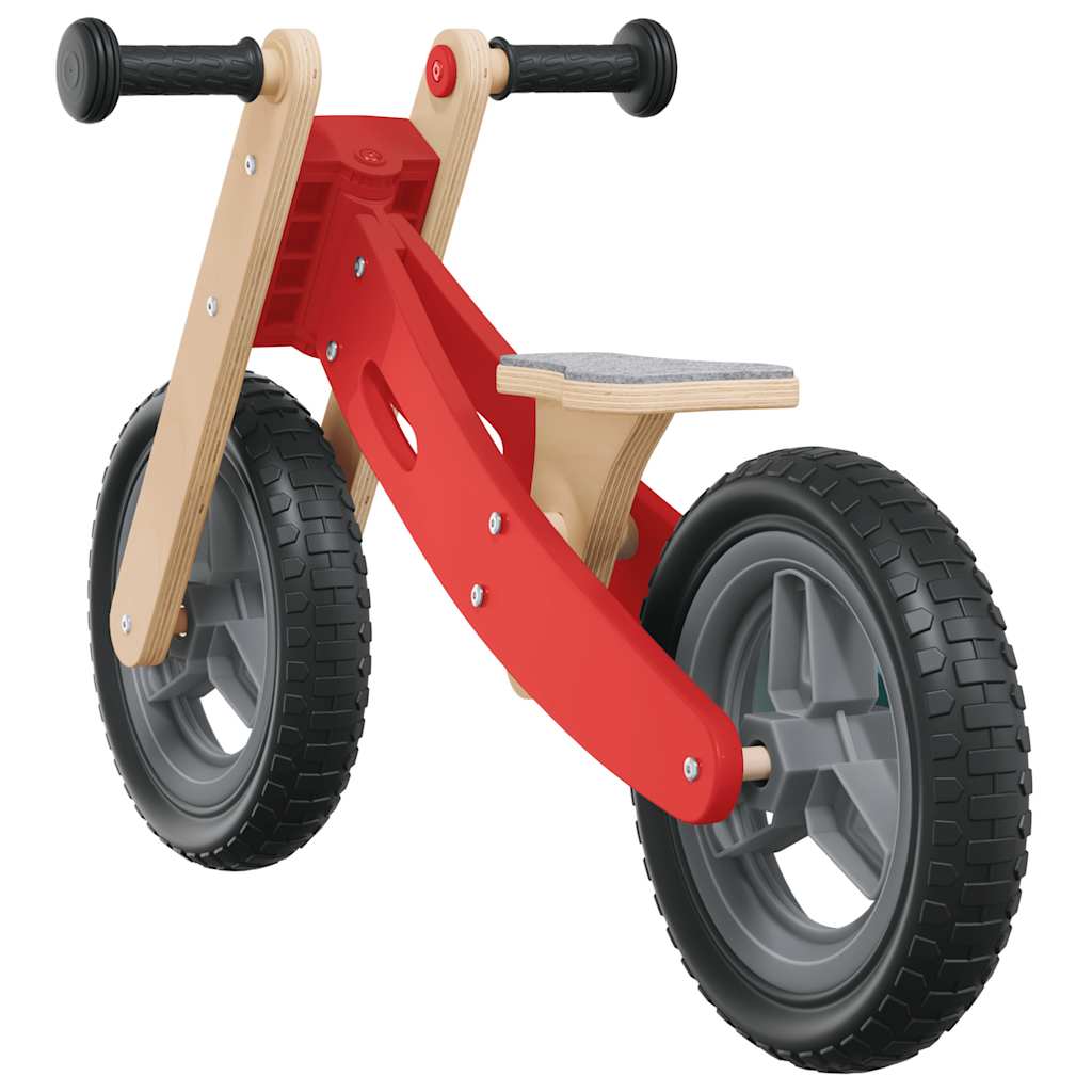 balance bike for children, red