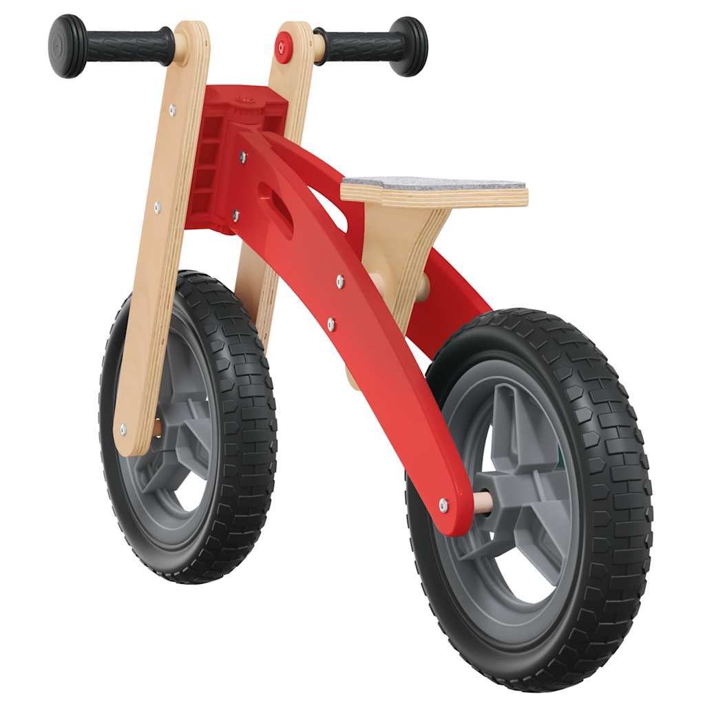 balance bike for children, red