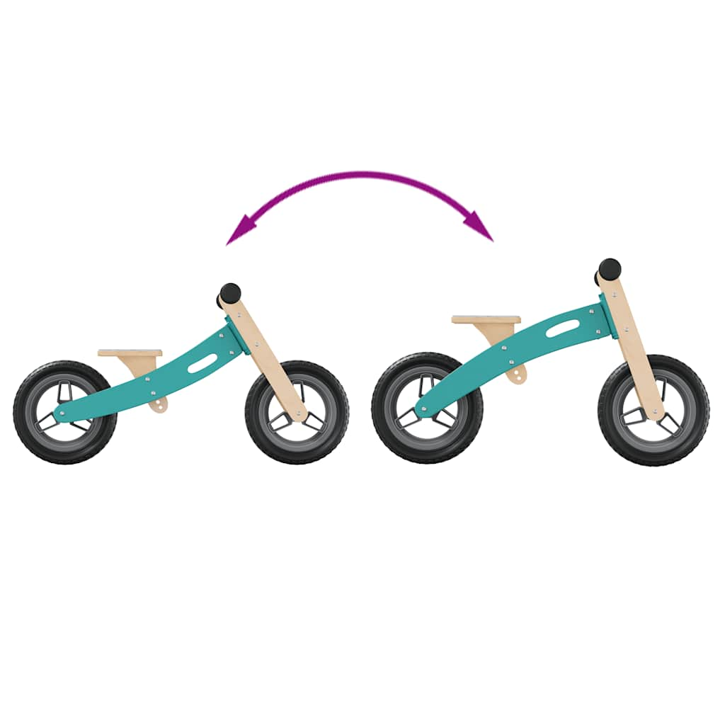 balance bike for children, light blue