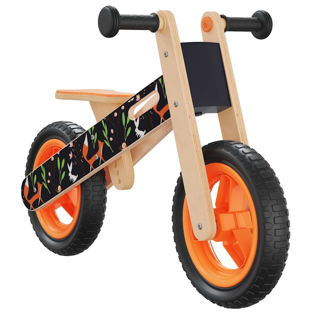 balance bike for children, orange