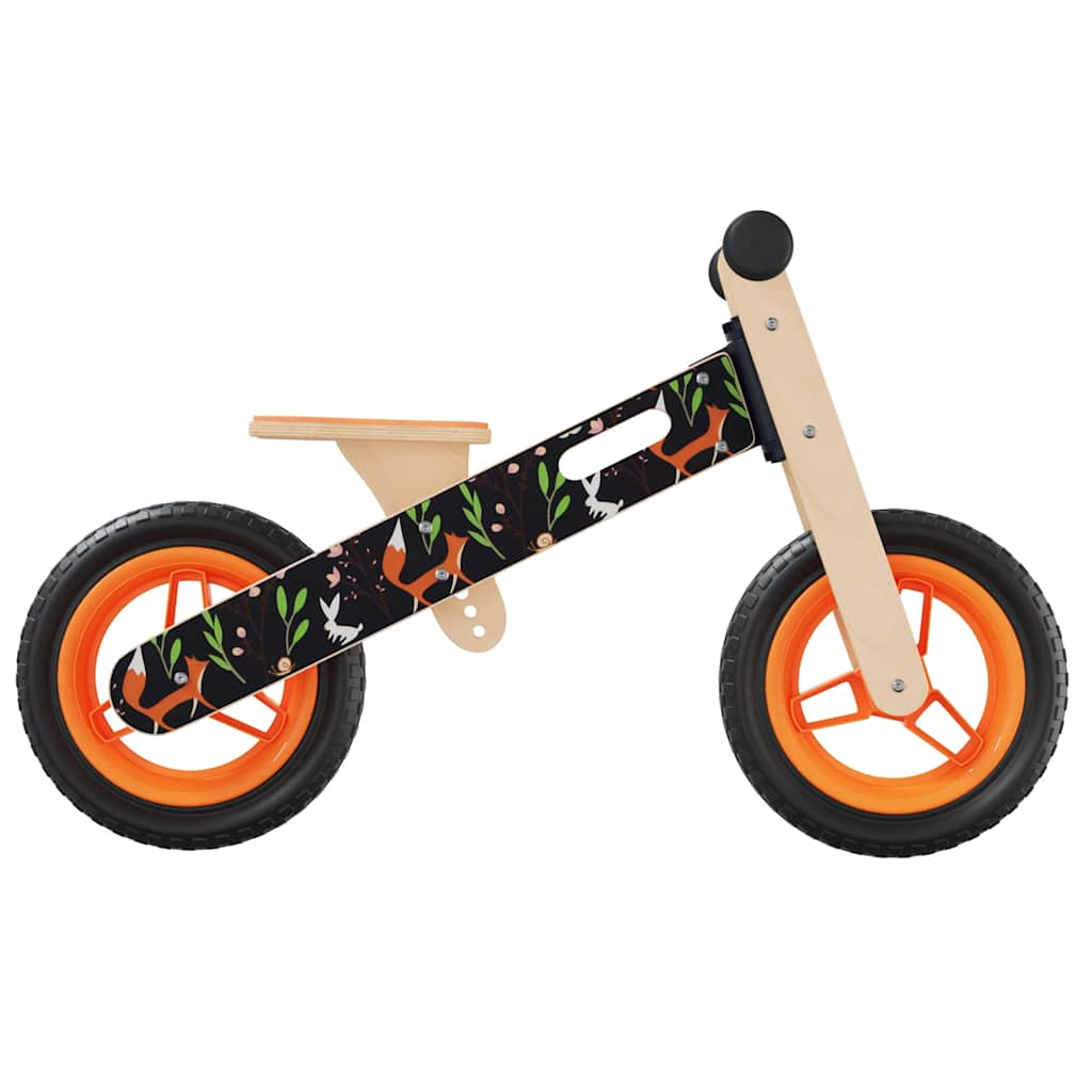 balance bike for children, orange