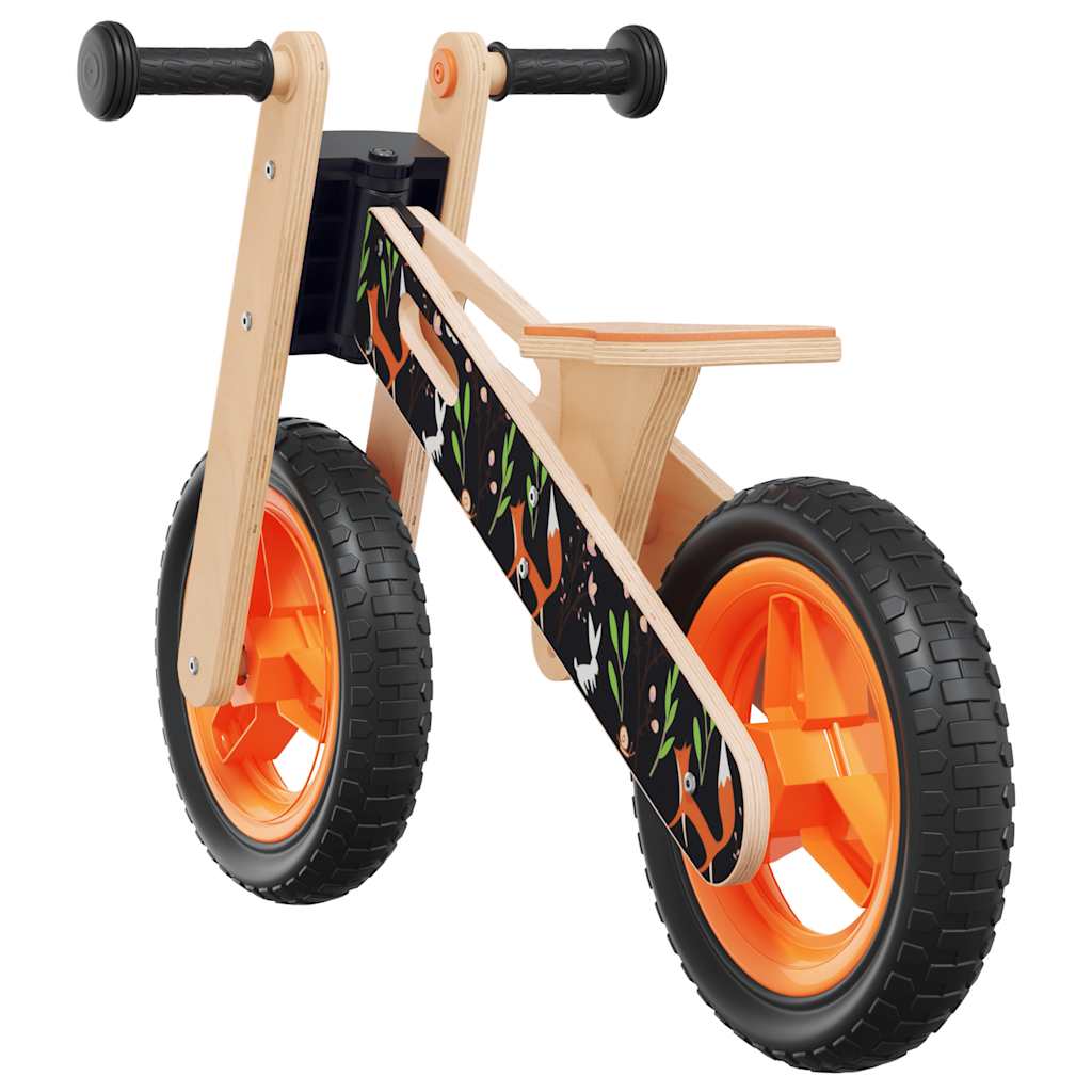 balance bike for children, orange