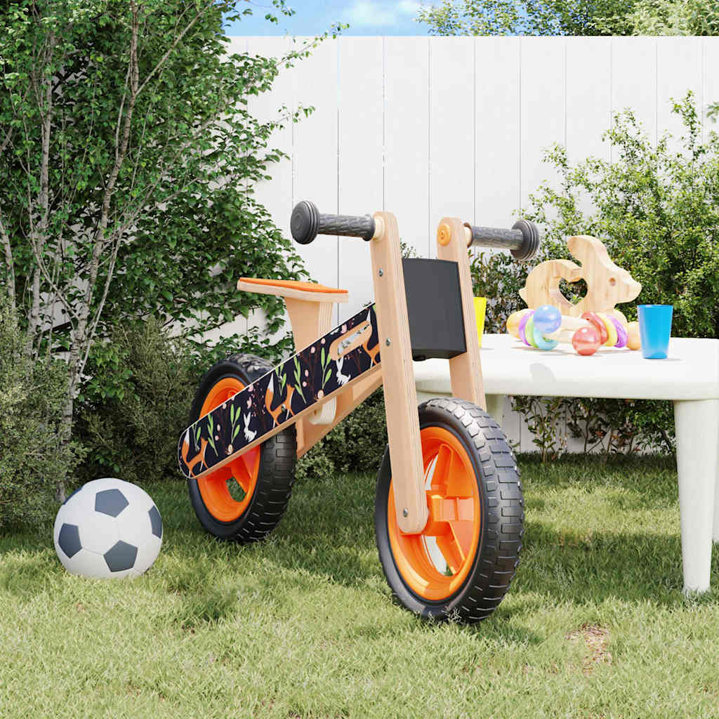 balance bike for children, orange