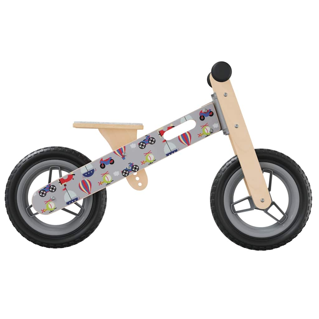 balance bike for children, with grey print