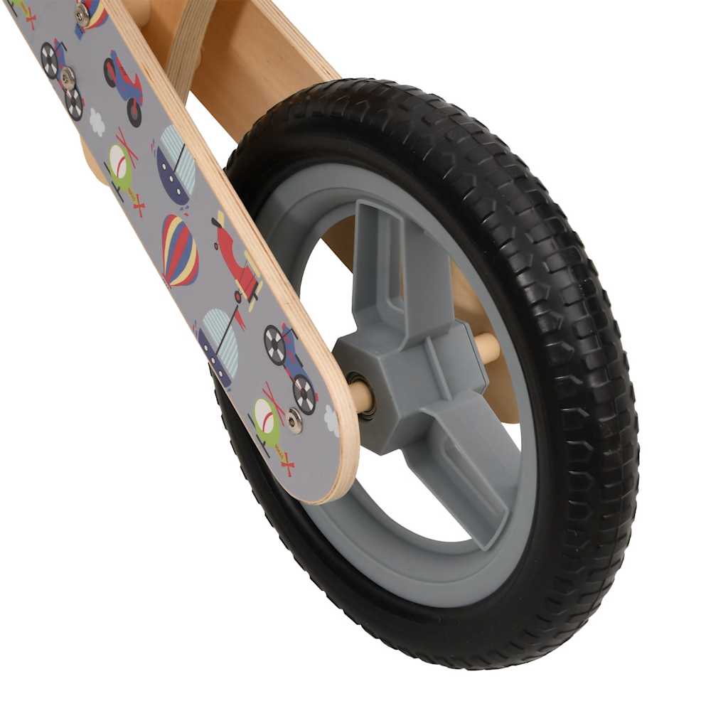 balance bike for children, with grey print