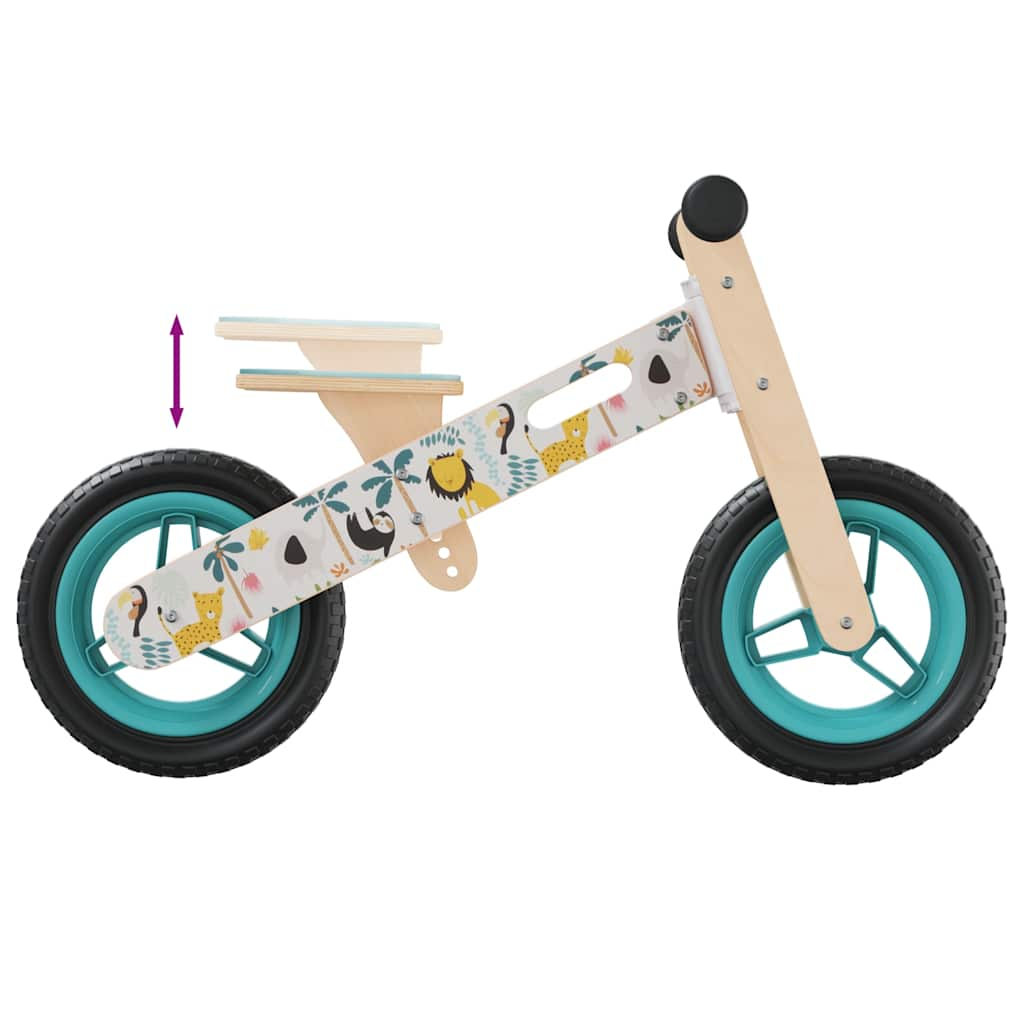 balance bike for children, blue