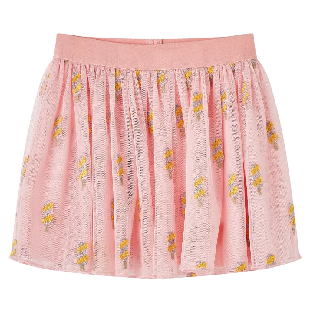 Children's tulle skirt, light pink, 92