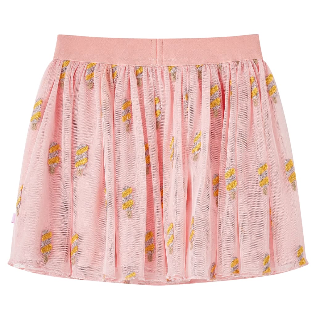 Children's tulle skirt, light pink, 92