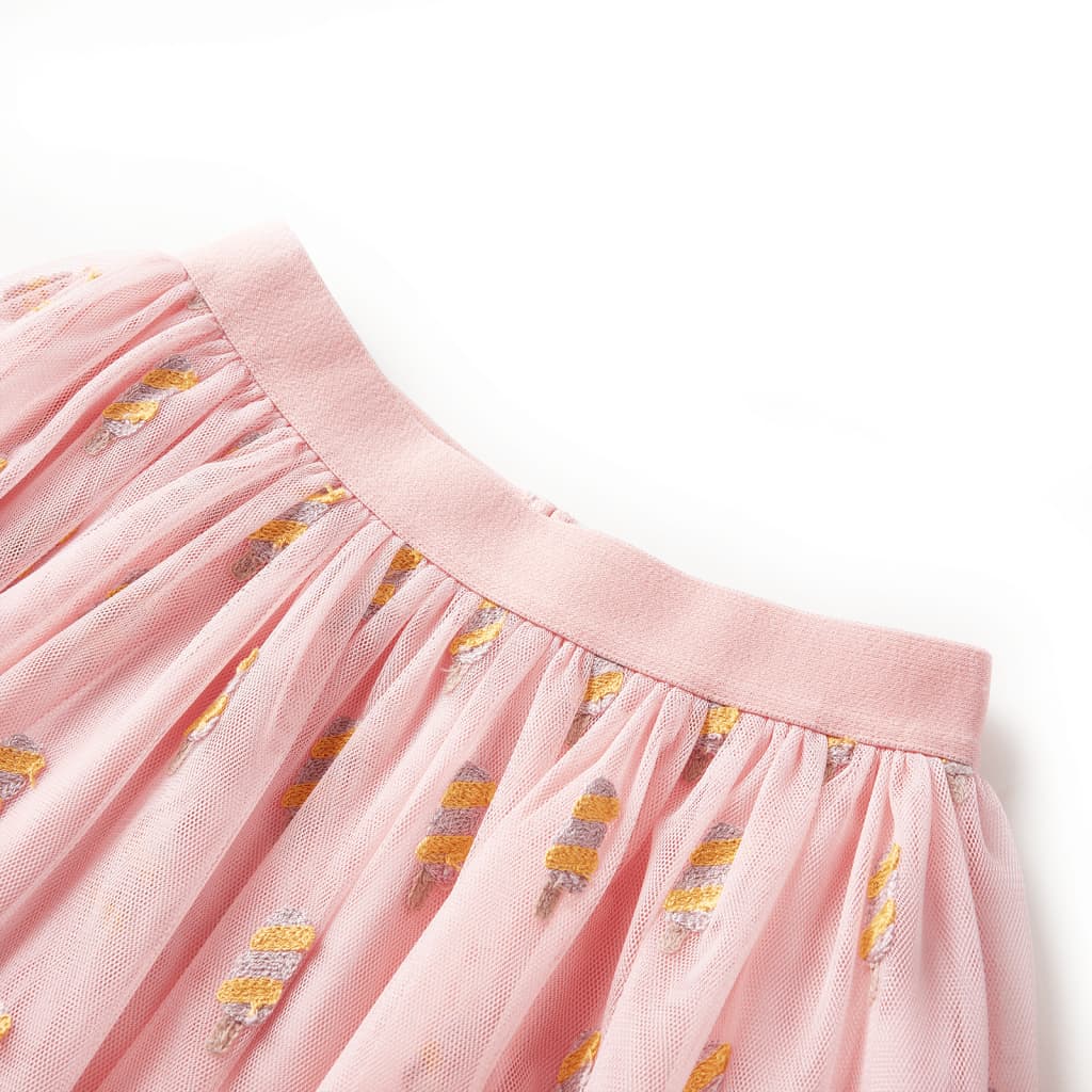 Children's tulle skirt, light pink, 92