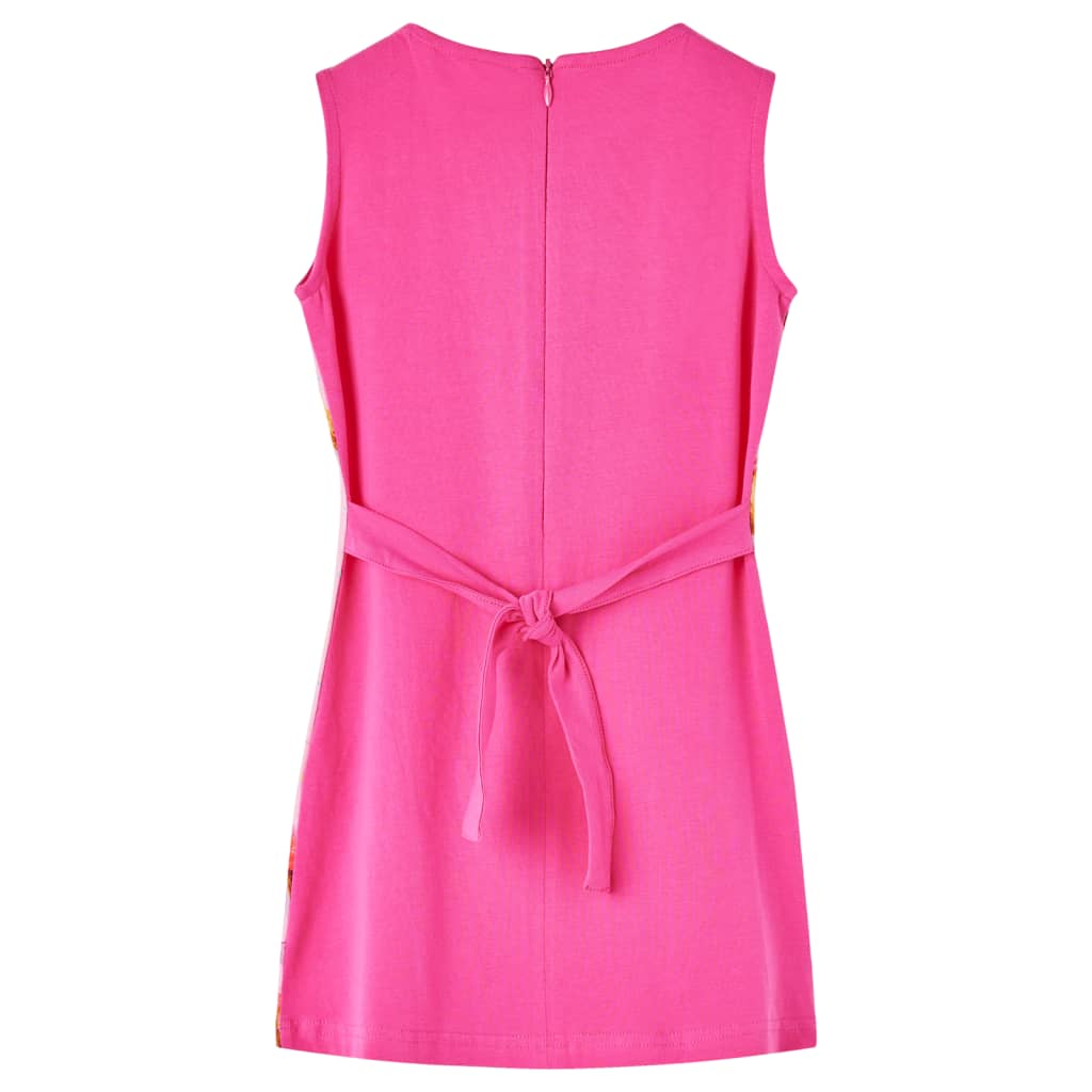 Children's dress, bright pink, 92