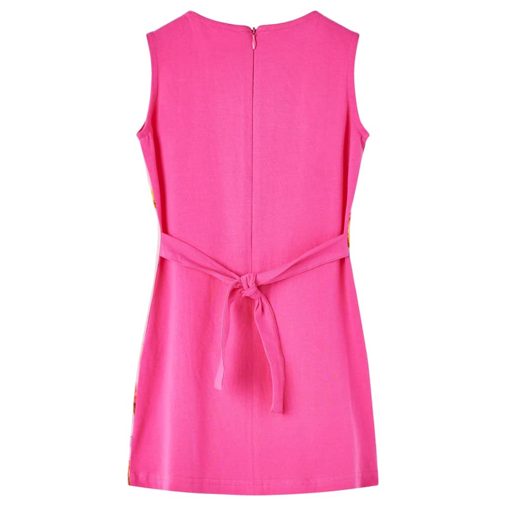 Children's dress, bright pink, 104