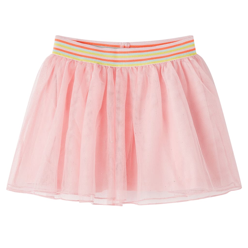 Children's tulle skirt, light pink, 92