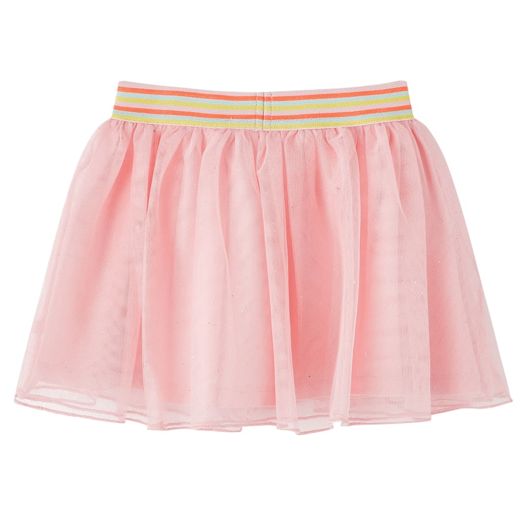 Children's tulle skirt, light pink, 92