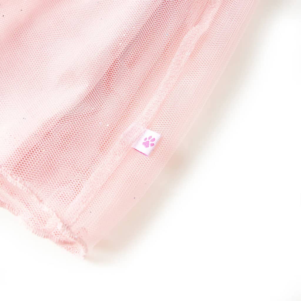 Children's tulle skirt, light pink, 92