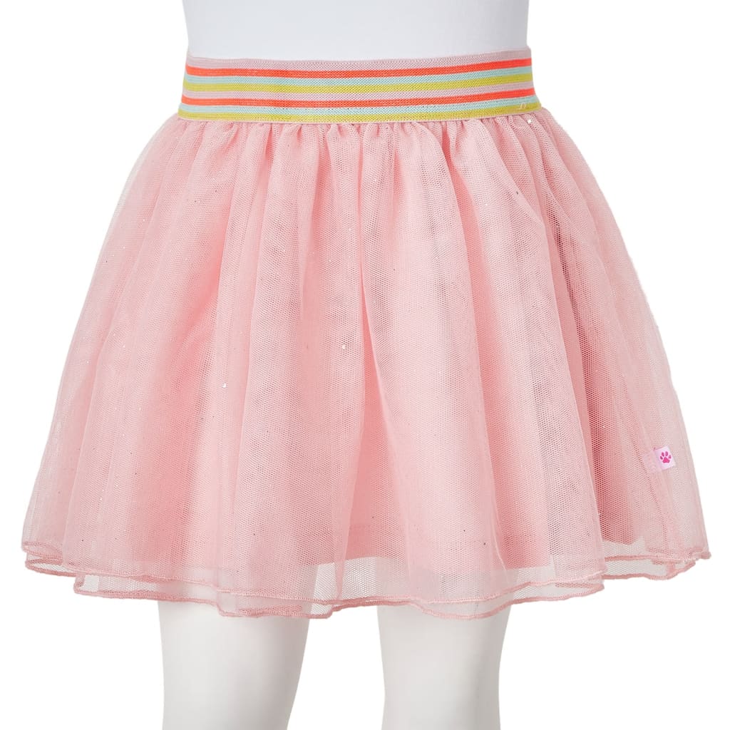 Children's tulle skirt, light pink, 92