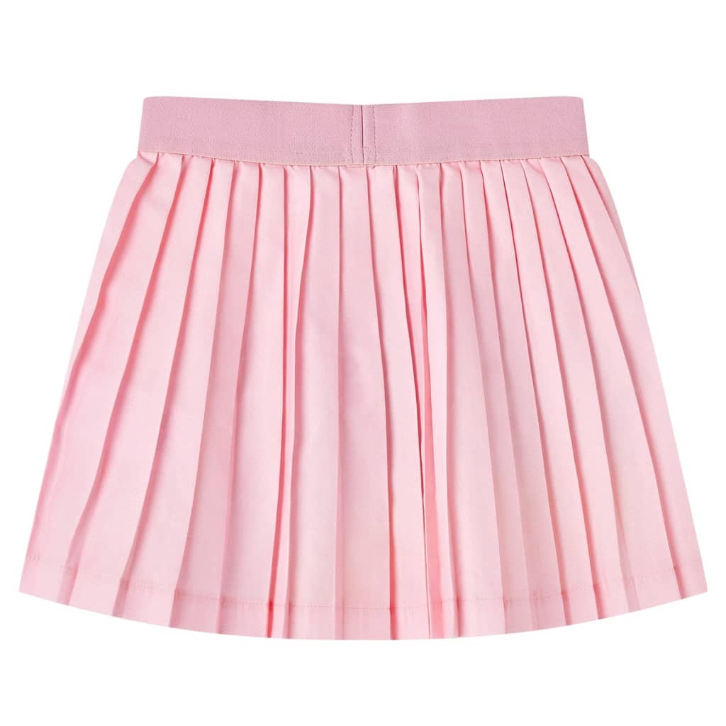 Children's pleated skirt, light pink, 92