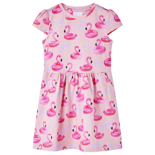 Children's dress, light pink, 104