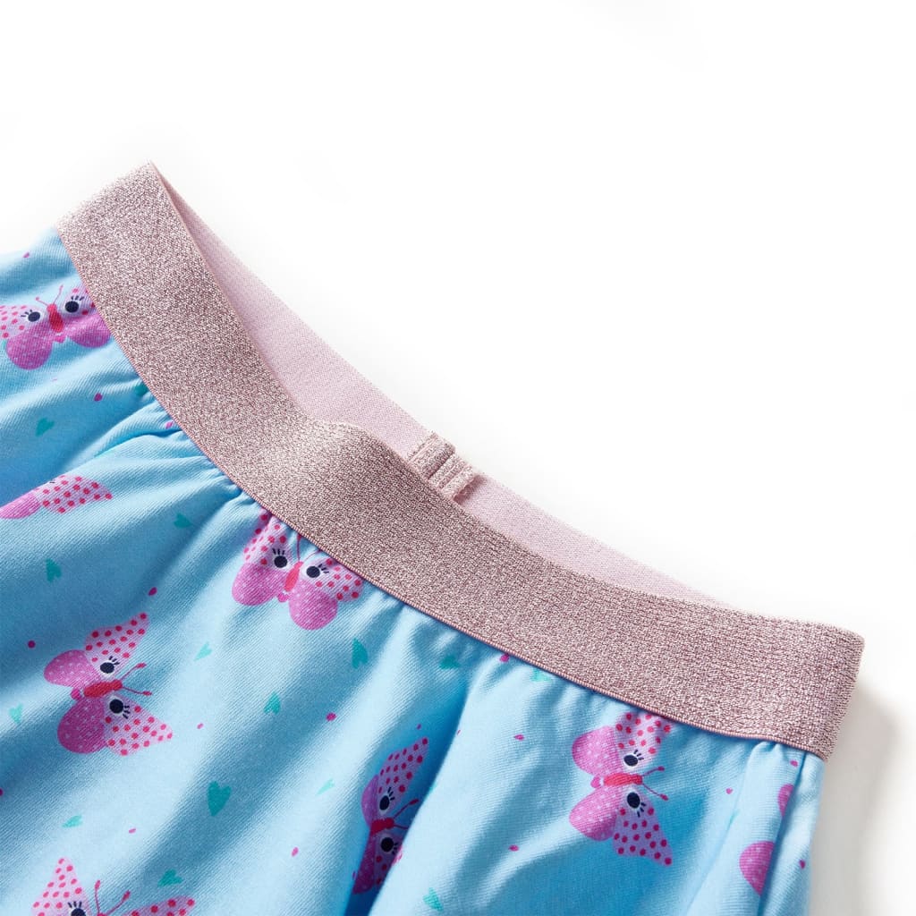 Children's skirt, with butterflies, blue, 92