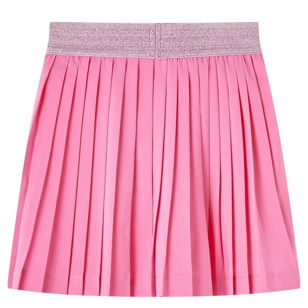 Children's pleated skirt, pink, 92