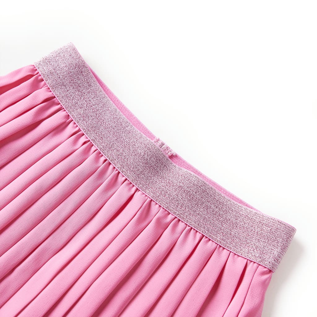 Children's pleated skirt, pink, 92