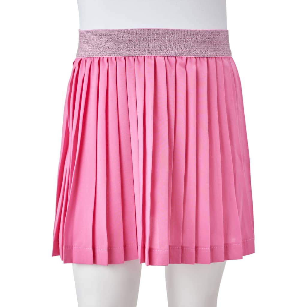 Children's pleated skirt, pink, 92