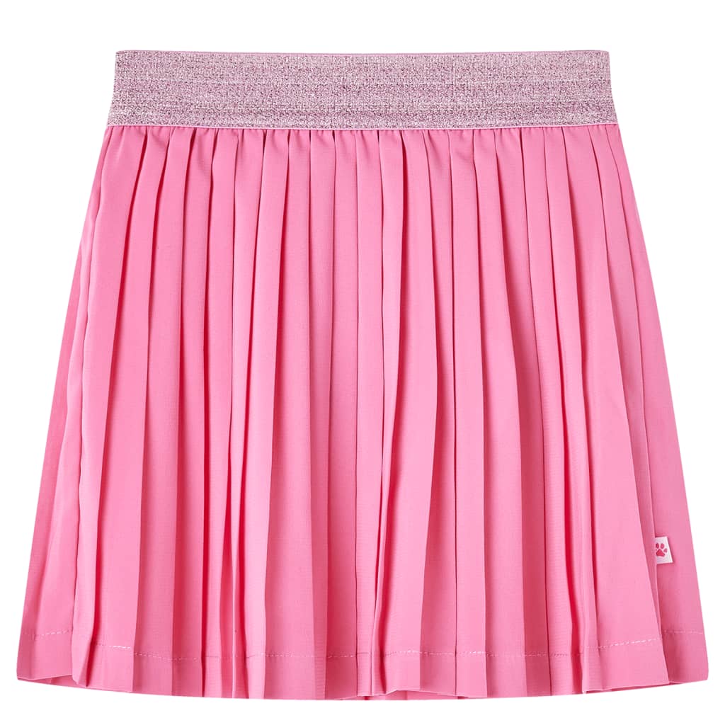 Children's pleated skirt, pink, 104