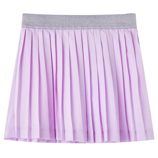 Children's pleated skirt, purple, 92