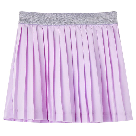 Children's pleated skirt, purple, 128