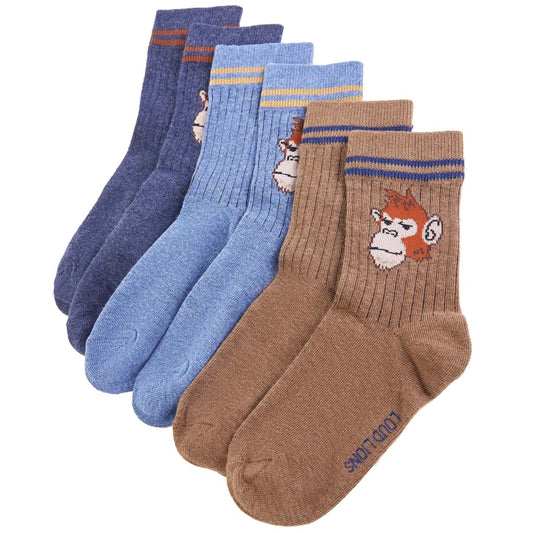 Children's socks, 5 pairs, EU 23-26