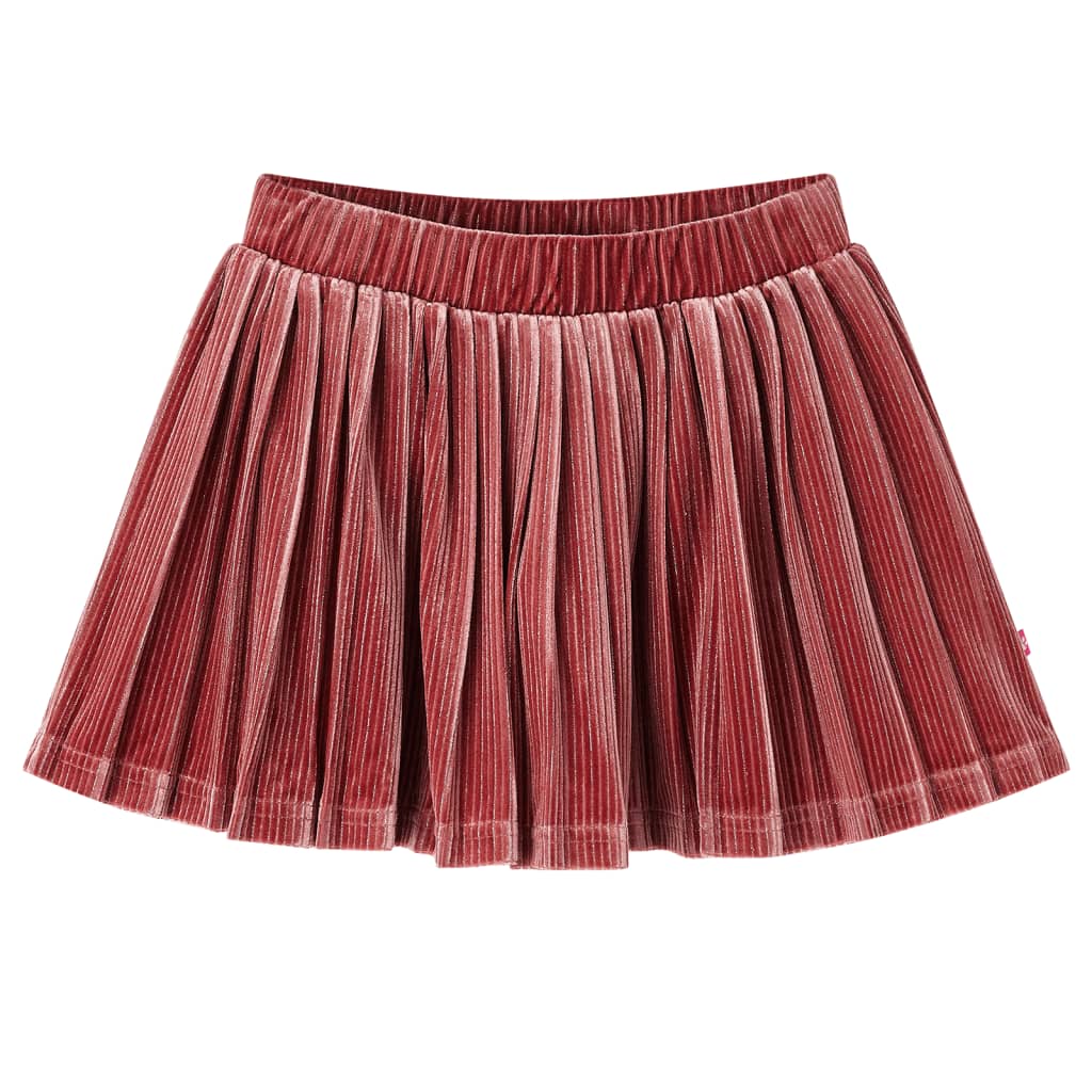 Children's pleated skirt, pink, 92