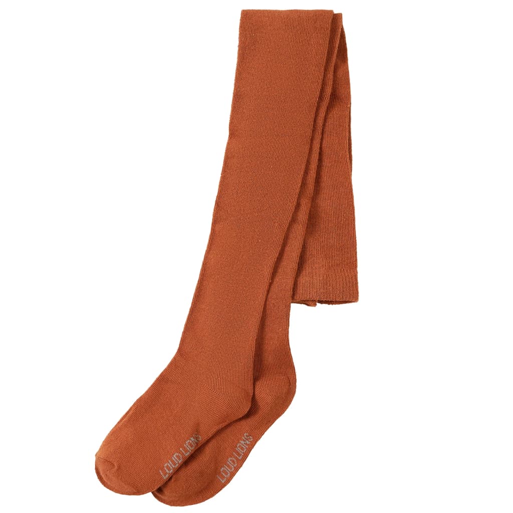 Children's tights, cognac brown, 104