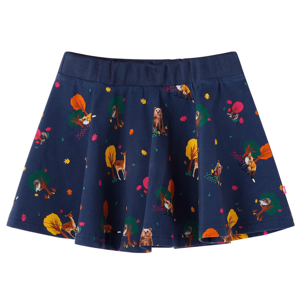 Children's skirt, navy blue, 92