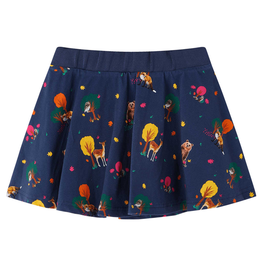 Children's skirt, navy blue, 92