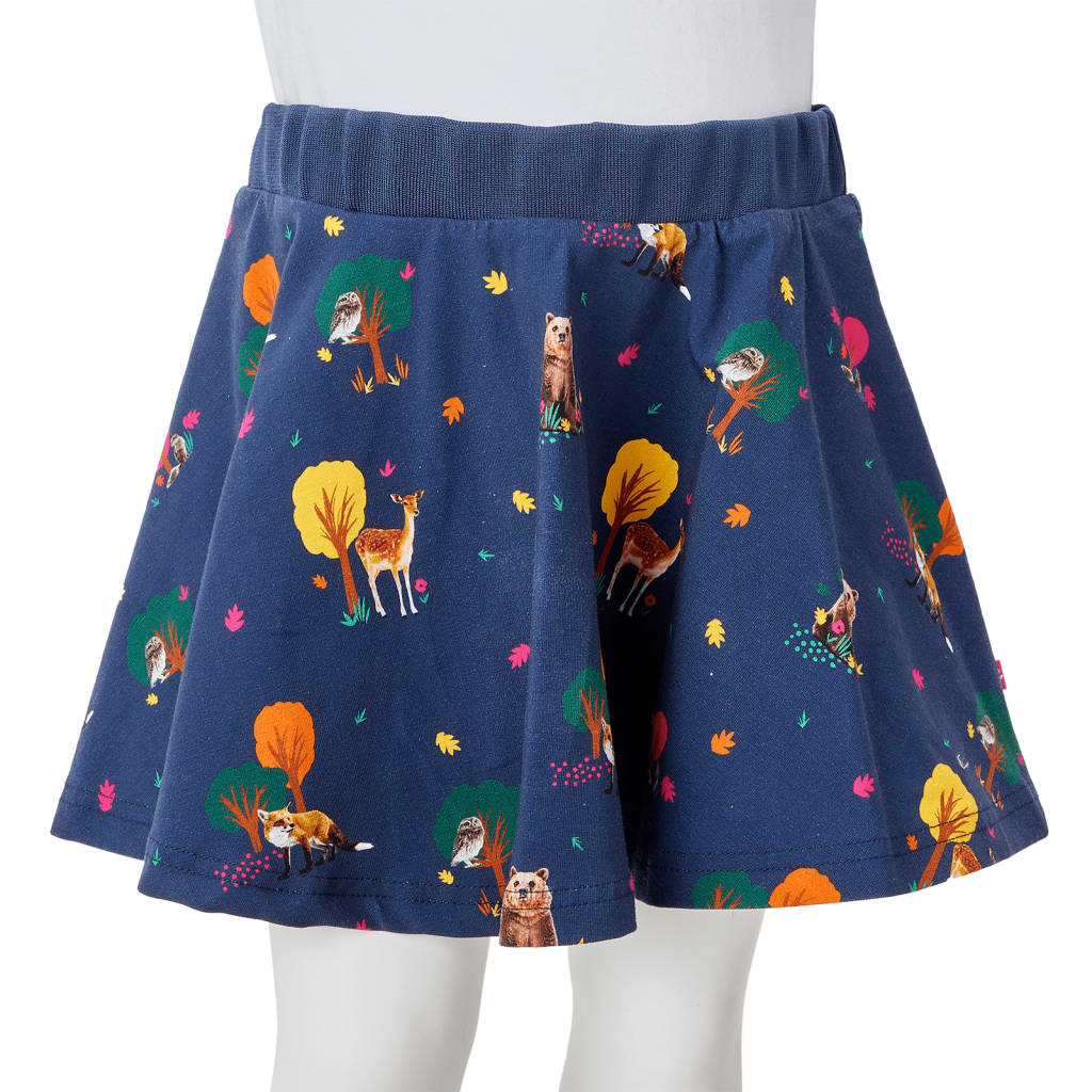 Children's skirt, navy blue, 92