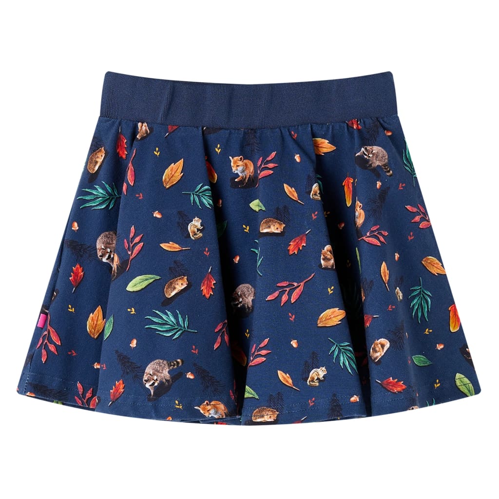 Children's skirt, navy blue, 128