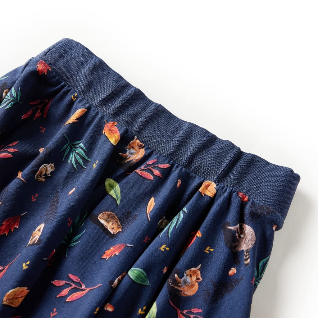 Children's skirt, navy blue, 128