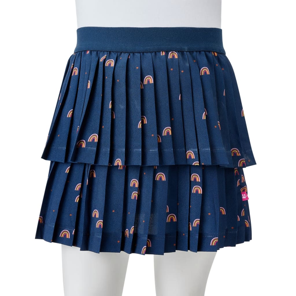 Children's skirt, navy blue, 92