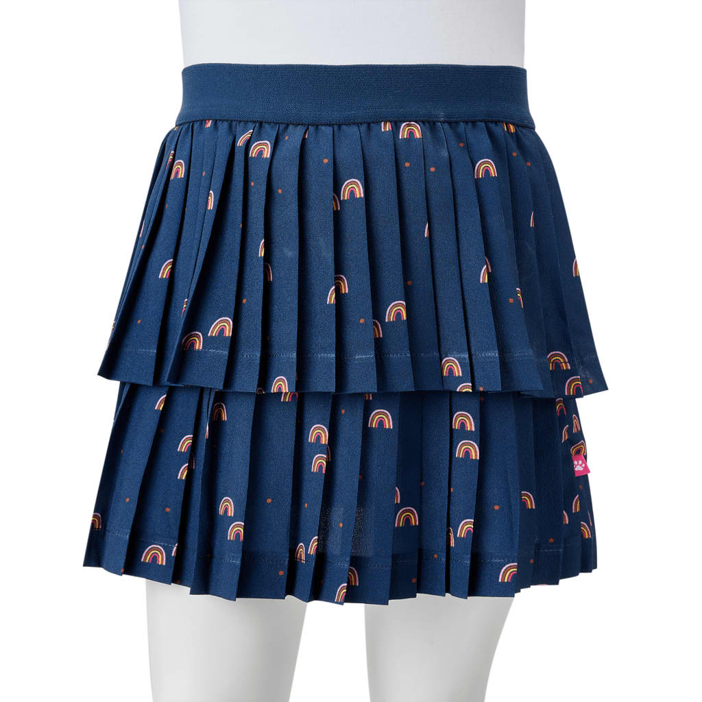 Children's skirt, navy blue, 104