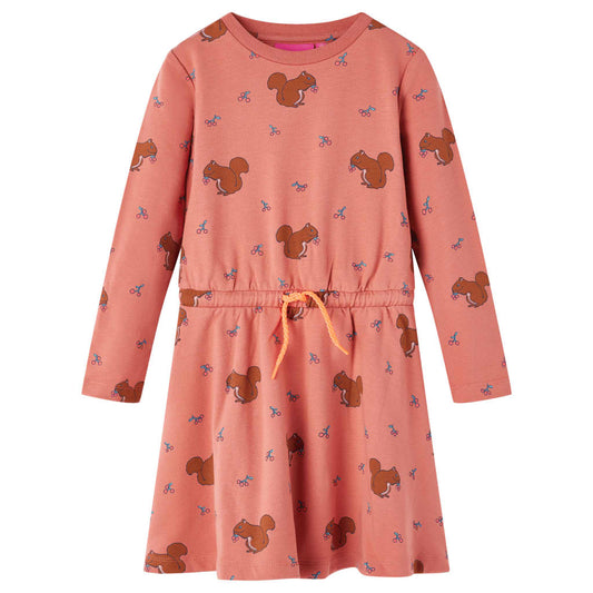 Children's dress, old pink, 116