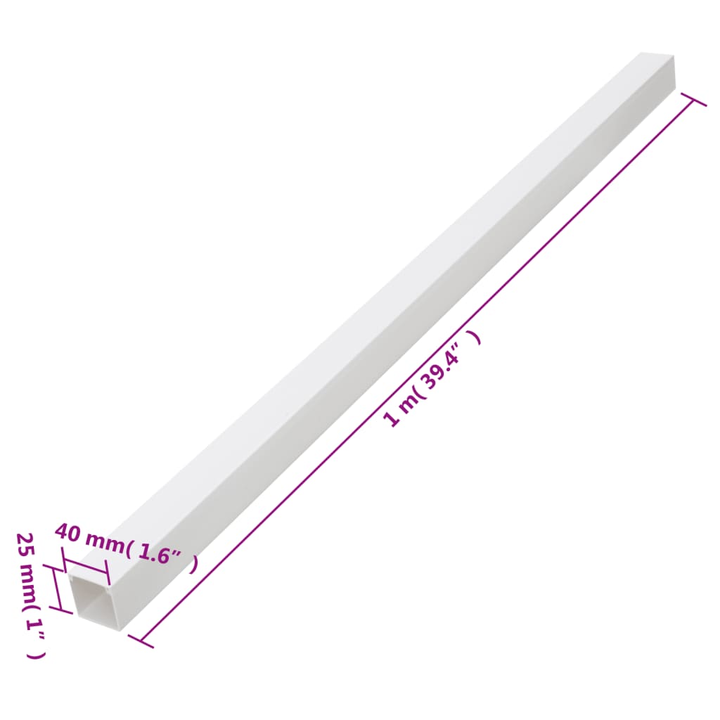 kaablikanal 40x25 mm 10 m PVC